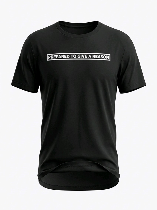 Next Level Apparel Other - Next Level Apparel 'Prepared to Give a Reason' Graphic T-Shirt